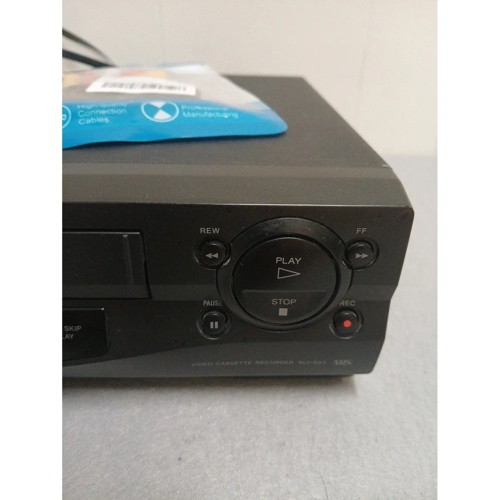 Sony SLV-N55 4-Head Hi-Fi Stereo VCR Video Player Recorder No Remote - TESTED
